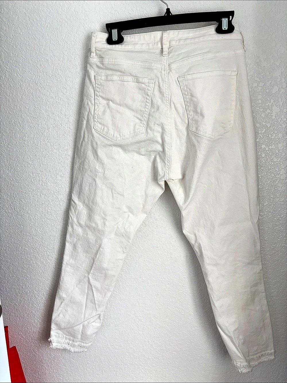 LOFT Skinny Jeans in White Waist 29 - Picture 2 of 6
